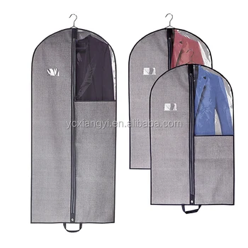 cheap storage clothing travel dress zipper larger garment bag