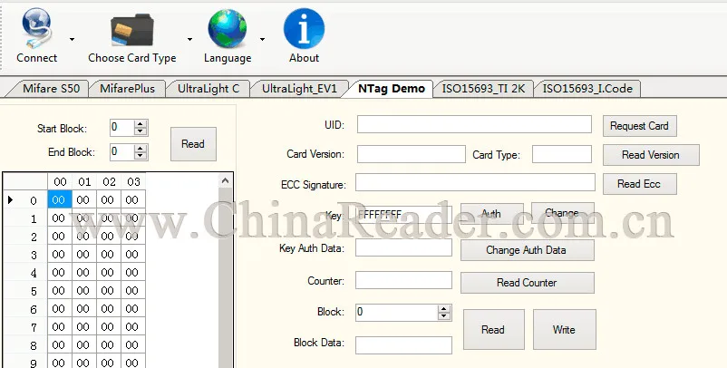 CR0301 13.56M NFC reader module Ntag203/Ntag213/Ntag215/Ntag216 Sle66R01P - ANKUX.COM