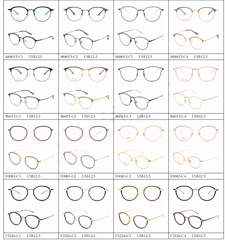 High Quality Italy Transparent Eye Glasses Acetate Optical Frames