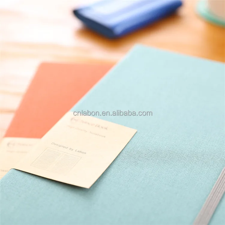 Linen Book Cloth Fabric A5 Custom Hardcover Journal Notebook Buy