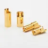 5.5mm gold plated electrical motor bullet plug rc lipo battery connector