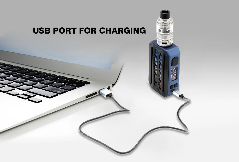 2018 new Vape Wholesale Water-proof Vzone Emask 218w with 6ml Uranus Tank Electric Cigarette Vzone eMask graffiti starter kit