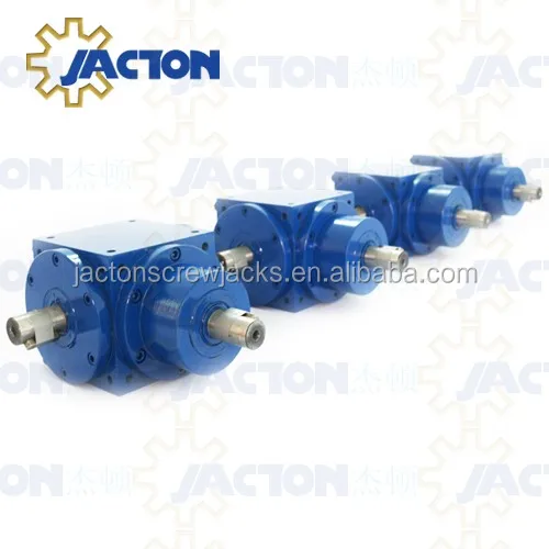 JTP170 Bevel Gearbox 4 Way Right Angle Gear Drives - four way