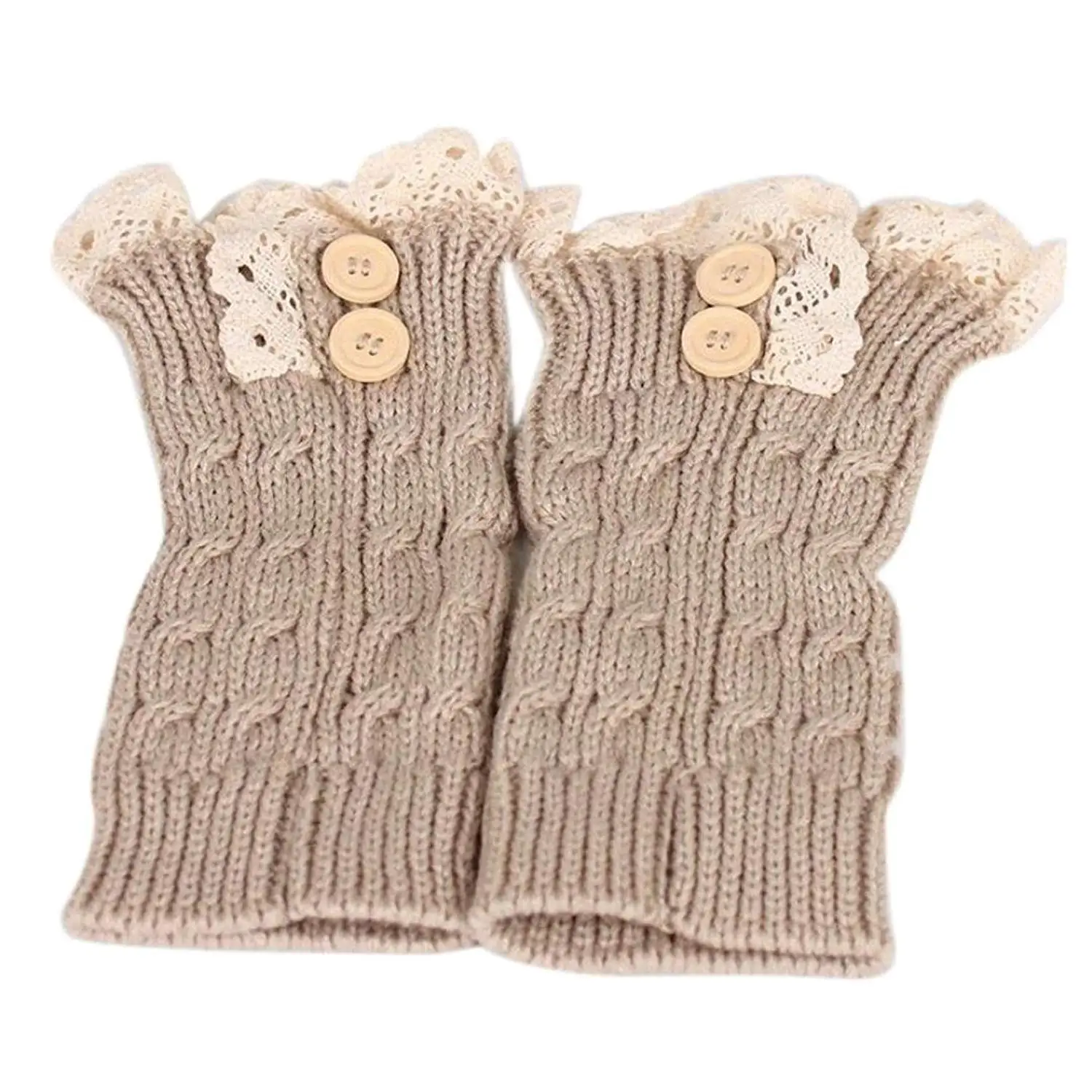 lace cuff boot socks