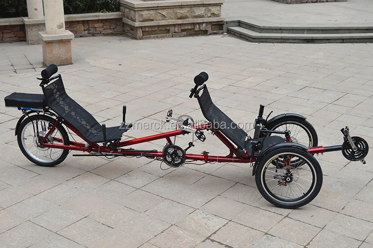 Three wheel recumbent bike for adults