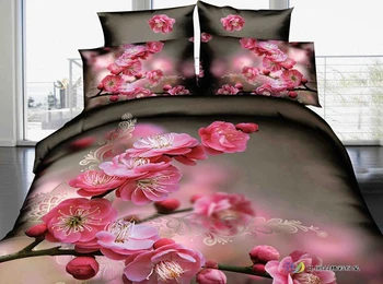 3d Luxury Reactive Printing Branded Print Quilt Cover Set Bedding Set ...