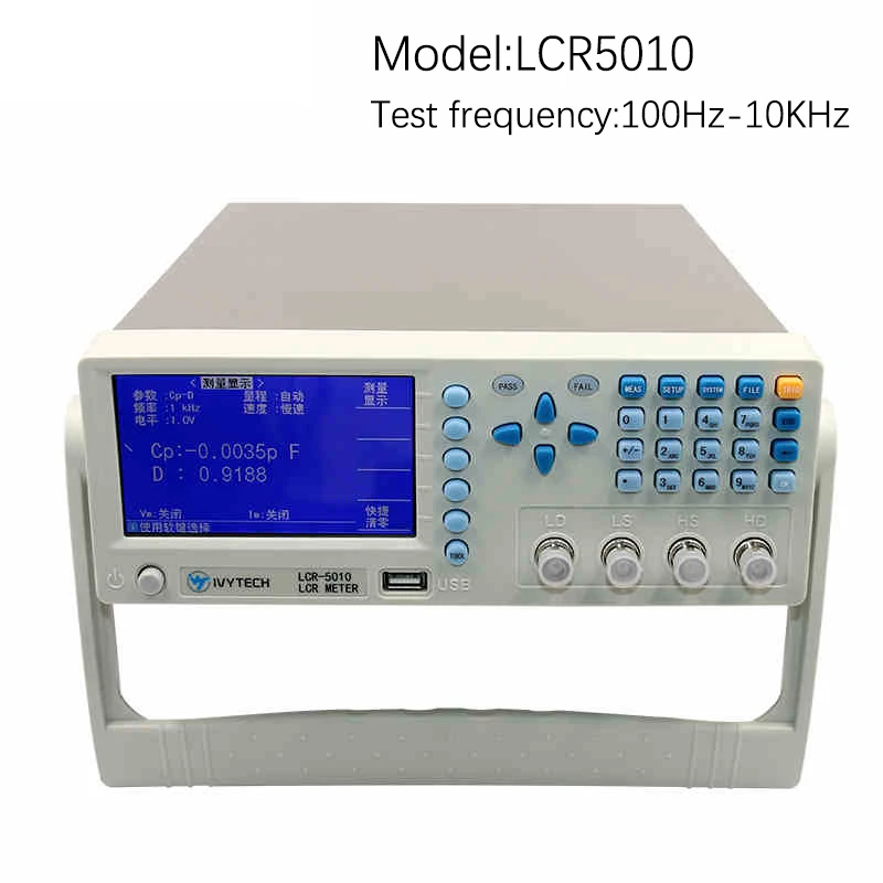 Lcr5010 100hz10khz High Precision Digital Lcr Bridge Tester Inductance