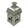 Import cheap goods from china Silver Vintage metal glass lantern decor