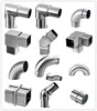 90 degree railing elbow tube cross connector hinge clamp Stainless Steel Handrail Joint