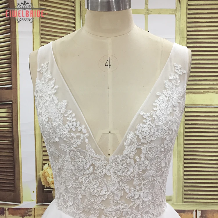 Expensive Beautiful Bridal Dress Lace Open Back Ladies Wedding Dress