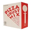 pizza box with handle full color printing white card decorative paper box logo printed customize