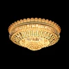 Hotel Round Clear Crystal Ball Ceiling Mounted Lighting Fixtures For Home Decor