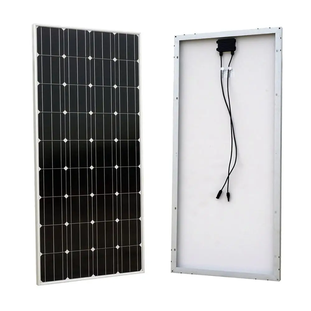 Panel Solar Monocristalino De Alta Eficiencia,150 Vatios,150 W,18v