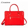 New Style Fashion Leather Bag Milleni Leather Handbag, Cross Body Bag, Red, Dressy Tote Handbag High Quality Made In China