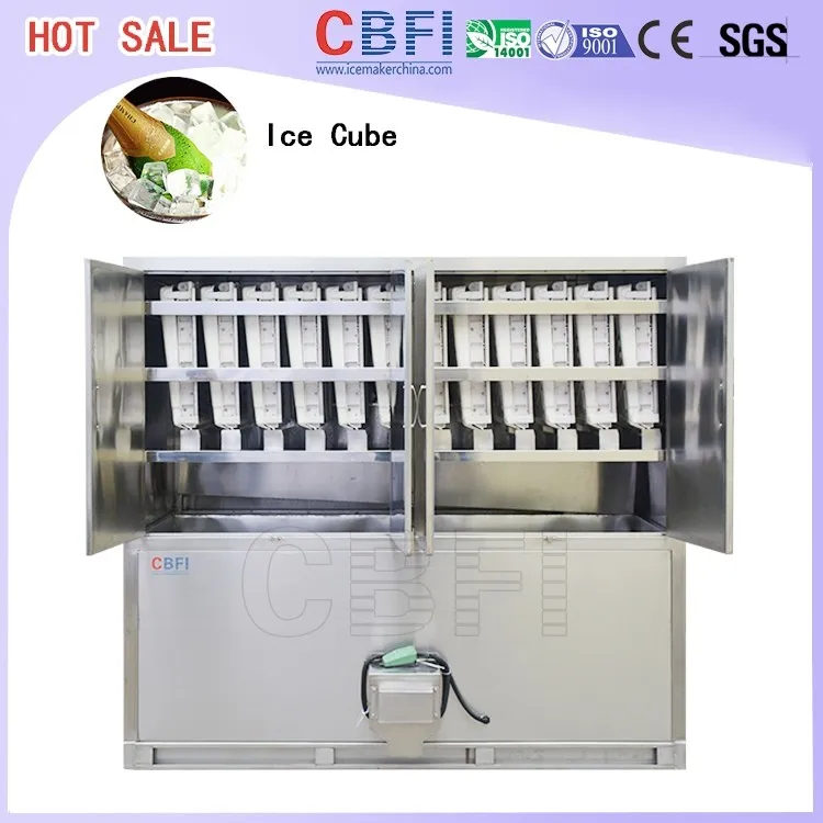 product-Commercial Used 5 ton per day Cube Ice Machine for Medium Scale Ice Factory-CBFI-img-2
