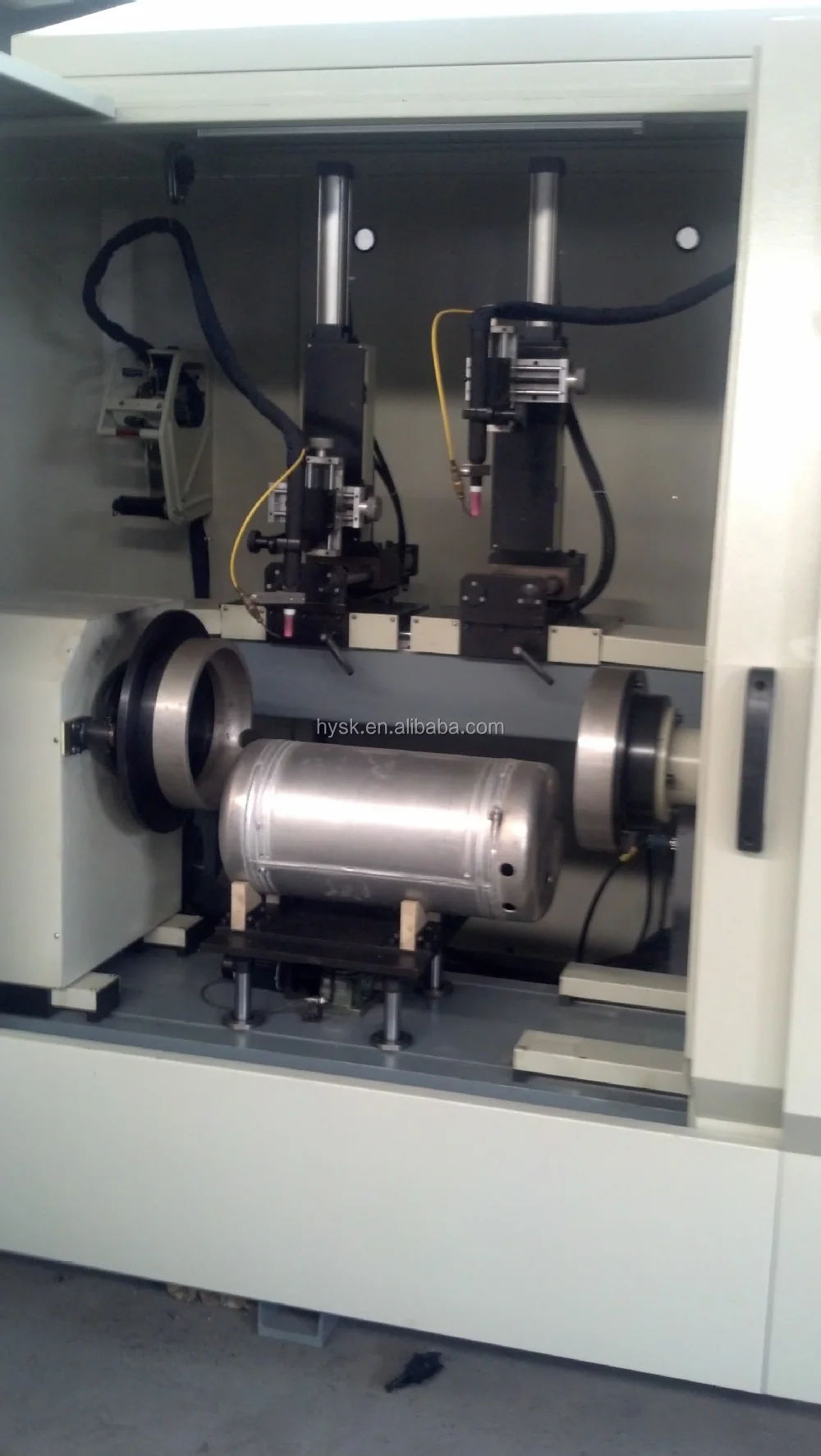 Aluminium Fuel Tank Automatic Double Circular Seam Welding Machine