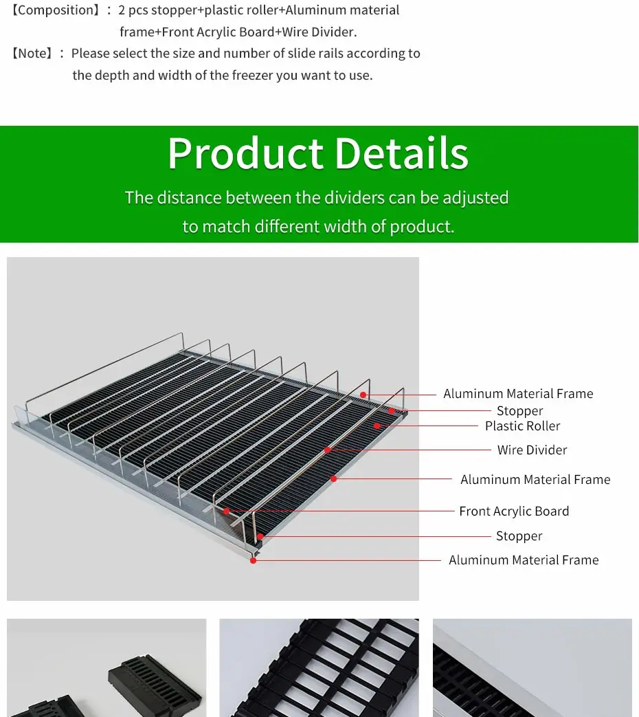Save Time Soda Beverage Gravity Feeder Can Rack Shelving System