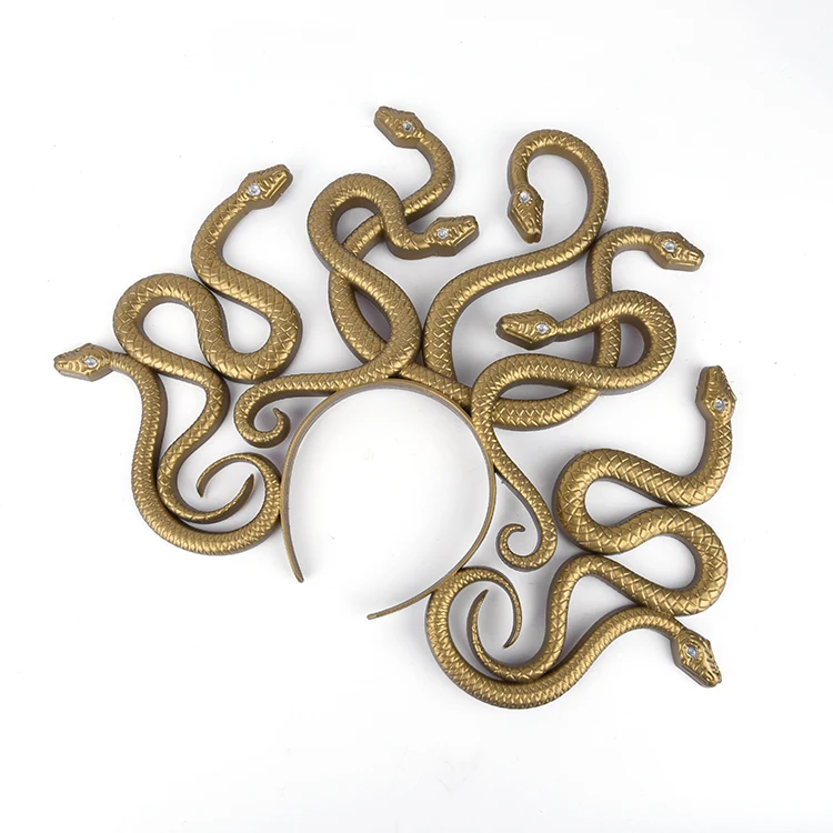 Brand New Medusa Snakes Headdress