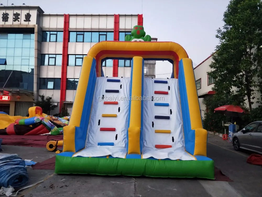 Commercial Outdoor Inflatable Frog Pool Slide Water Slide For Sale ...