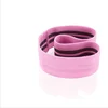 Lifting Resistance Hip Bands Stretchable Fabric, Non-Slip Elastic Grippy Inner Layer | Men and Women | Black