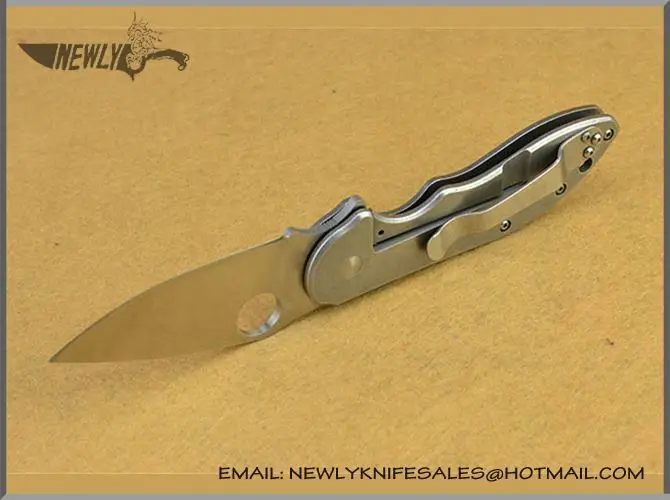 Handmade Stainless Steel Pocket Military Knife