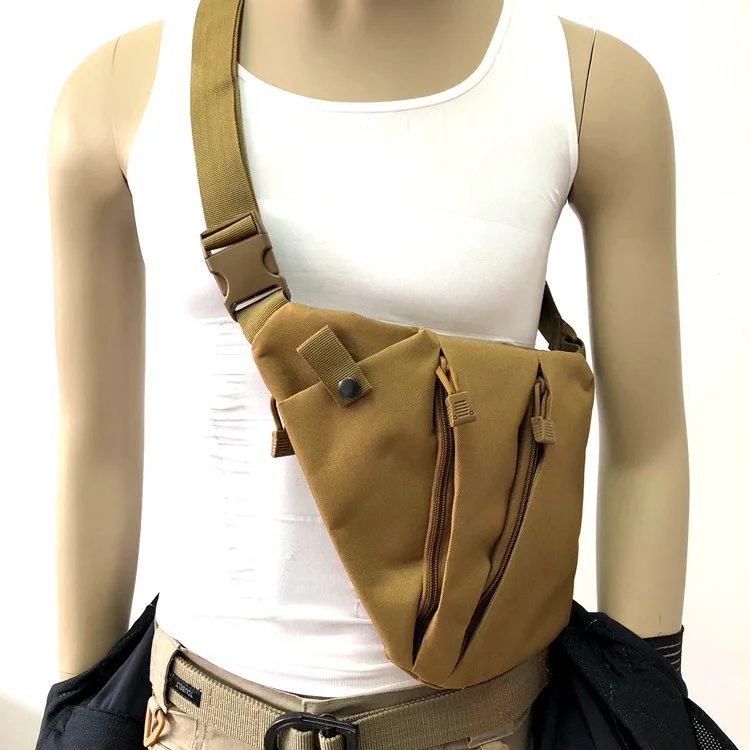 Lightweight Tactical Crossbody Sling Chest Shoulder Bag For Outdoor