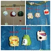 Colorful durable porcelain wind chimes sunny doll hanging ornaments Hot In Usa