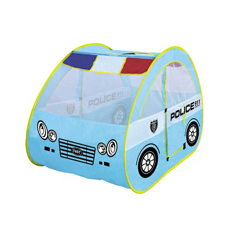 yellow school bus kids play tent