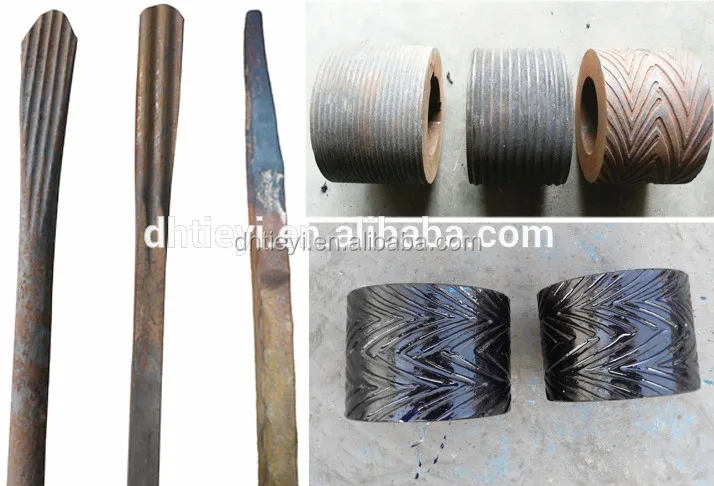 fishtail forming machine