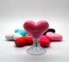 Promotional gifts heart-shaped suction dc3.5mm headphone 2 jacks splitter