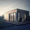 Europe style prefabricated module house cabin granny flat garden studio fast construction assembly window shower kitchen include