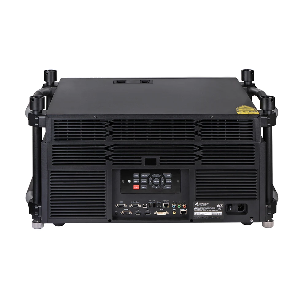 Salange 12000 ANSI Lumens Outdoor/Indoor Advertising Laser Stage Lighting Projector with 1920*1200p Long/Ultras Short Throw Lens