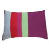 SZPLH Colorful triangle pattern knitted cushion cover