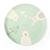 Cheap Bamboo Fiber Dinner Plate,Bamboo Ceramic Plate Tableware