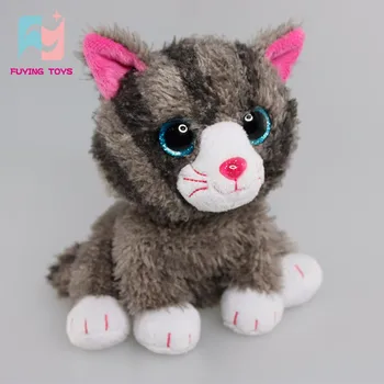 battery operated stuffed cat