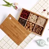 Garden Tableware Beech Wood Fruit Dessert Snack Candy Tray