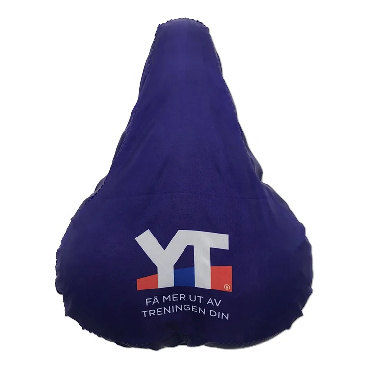 Custom Waterproof Saddle Cover Bicycle Seat Cover With Logo Advertisement Buy Saddle Cover