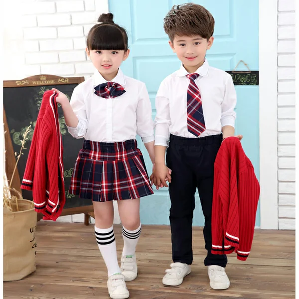 Guangzhou Factory Custom School Uniforms For Boys And Girls - Buy ...