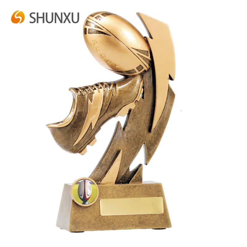 Rugby Trofeo Premio Scollate incisa Libero Stile Rugby Palla BULLO FUN trofei 