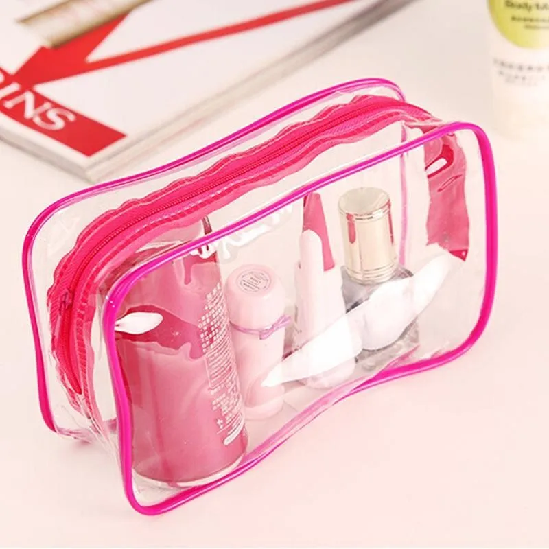 makeup plastic bag