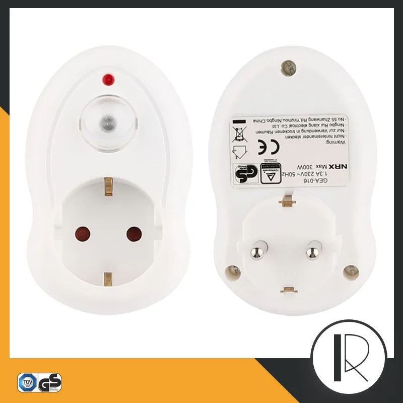 C101022 Sweden Plug Pir Sensor Adaptor Socket Buy Sweden Light Sensor