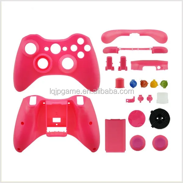 Replacement Shell Colorful Case & Buttons Kit for Xbox 360 Wireless Controller Shell