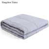 Brief comfortable plain blanket cover knit blanket Copper Fiber weighted blanket mixed glass beads