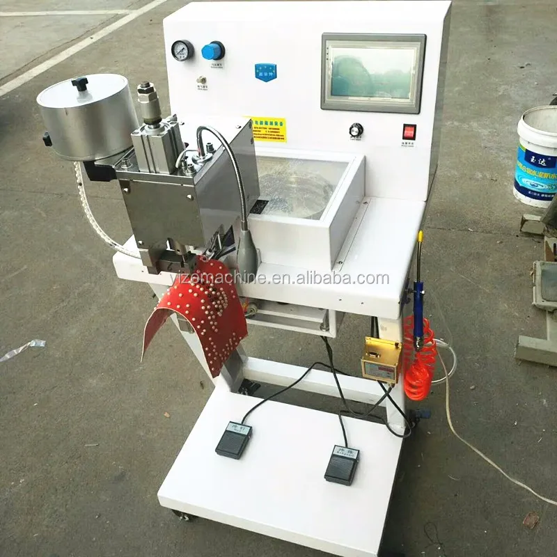 Plastic Pearl Beads Coating Machine Beading Tool Machines For Clothes