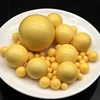 Yellow color 4mm6mm8mm10mm12mm14mm20mm25mm30mm solid plastic ball