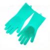 Wholesale price heat resistant magic durable silicone rubber scrubbing gloves made in China