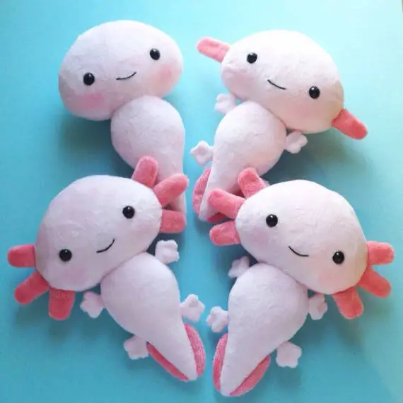 axolotl plush toy