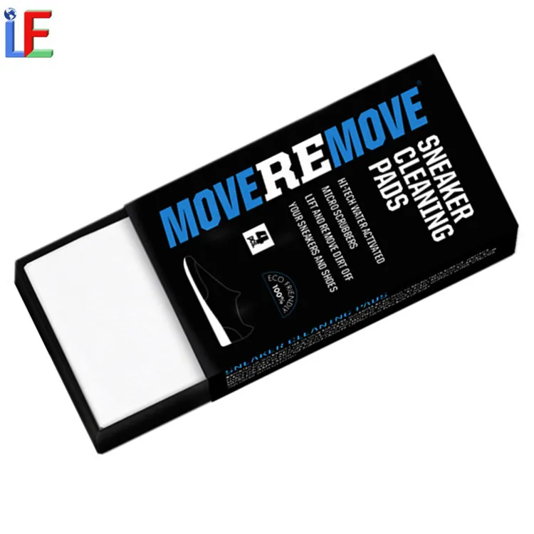 Прямоугольник Кожа товары оптом Чистка обуви с сжатия Губка из меламиновой пены