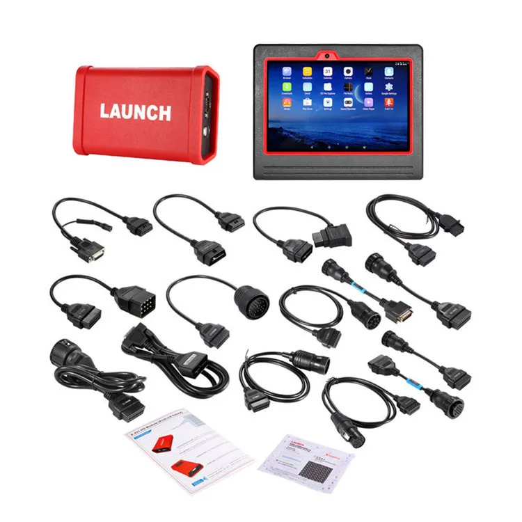 24 V Diesel Truck Diagnostic Scanner Computer Launch X431 V+ Full