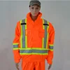 Wholesale Factory high viz waterproof polar fleece jacket lined men winter work coats